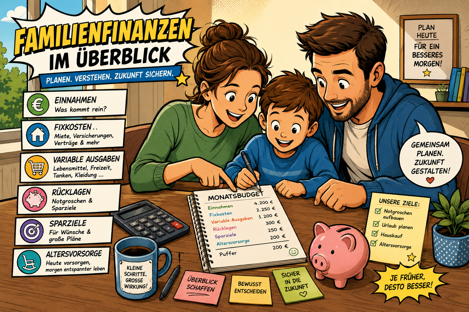Familienfinanzen im Überblick